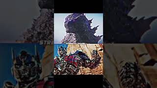 W COLLAB WITH rampagingraptor XEdit07Evolved Godzilla vs Optimus Prime edit [upl. by Evelinn]