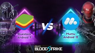 Emulator Comparision Bluestack Vs Mumu player Bloodstrike Testing [upl. by Puff]