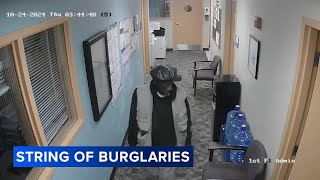 Rockwielding suspect sought for multiple burglaries in Germantown [upl. by Yrahcaz351]