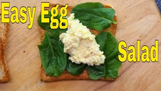 EGG SALAD SANDWICH RECIPE [upl. by Nosrak]