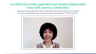 Tutoriel  Liquides inflammables en régime de déclaration  Partie 1 [upl. by Anikas]