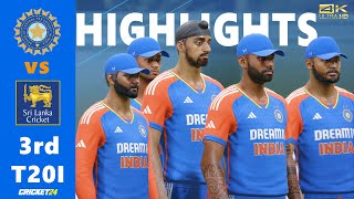 India vs Sri Lanka 3rd T20I Highlights  Ind tour of SL 2024  indvssrilanka [upl. by Allenotna767]