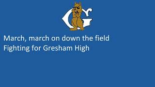 Gresham High Schools quotGHS Fight Songquot Oregon [upl. by Threlkeld]