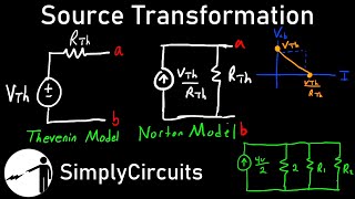 Thevenin to Norton Source Transformation [upl. by Fortna]