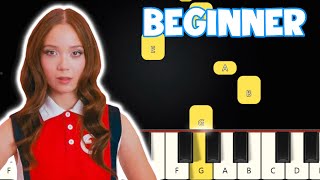 From The Start  Laufey  Beginner Piano Tutorial  Easy Piano [upl. by Davine132]