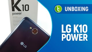 LG K10 Power unboxing e primeiras impressões  TudoCelularcom [upl. by Eizzil]