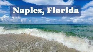 Two Minutes of Relaxing Wave Sounds with Background Music  Naples Florida [upl. by Parsifal]