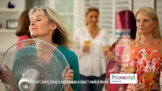 Promensil Cooling Spray  Relief for Hot Flushes amp Night Sweats [upl. by Anewor]