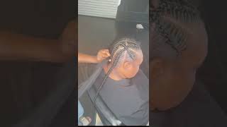 Stitch Braid Tutorial subscribe support stitch shorts braids braidtutorial fyp braider [upl. by Anyr]