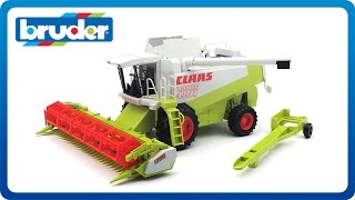 Bruder Toys CLAAS Lexion Combine Harvester 02120 [upl. by Smiley670]