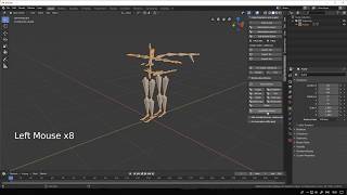 Free update EASY TOOL FOR AVATAR For Blender 3 and Second Life [upl. by Gilbye]