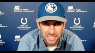 Indianapolis Colts  Shane Steichen with an evasive answer to a good and fair question annoys us [upl. by Feune]