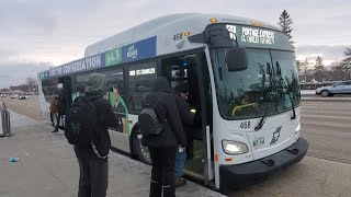 Riding on Winnipeg Transit 468 2021 XD40 on Route 2️⃣1️⃣ Portage Express [upl. by Silden]