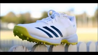 Adidas Adizero 22 YDS Cricket Shoes Steel Spikes [upl. by Ailemor]