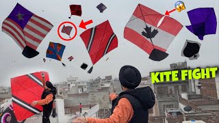 Flying Kites On SUNDAY 😱 Kite Fight  Patangbaazi [upl. by Jethro7]