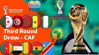 🔴 LIVE TIRAGE BARRAGES COUPE DU MONDE 2022  FIFA WORLD CUP DRAW CAF 2022  QATAR FOOTBALL [upl. by Eseer]