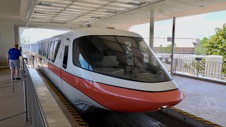 Disney World Monorail Ride Experience to Magic Kingdom from EPCOT in 4K  Walt Disney World May 2022 [upl. by Fulmer]