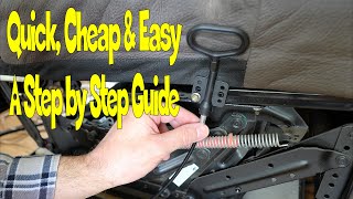 DIY Recliner Pulley Cable Replacement A Step by Step Guide [upl. by Sicard]