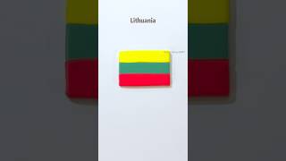 Flag Color Mixing colormixing paintmixing asmr asmart shorts tiktok [upl. by Eolande851]