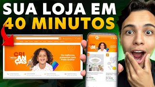 COMO CRIAR UMA LOJA DE DROPSHIPPING DO ZERO  Aula Completa e GRATUITA Atualizado [upl. by Acinyt]