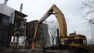 Electrabel power plant demolition by De Meuter Afbraakwerken [upl. by Keeton53]