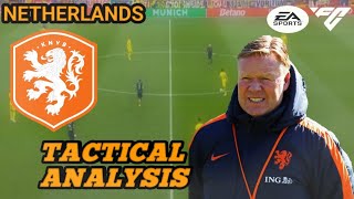 EAFC 24 EUROS SERIES NETHERLANDS HOW TO PLAY LIKE RONALD KOEMAN [upl. by Ayotahs881]