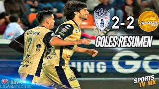 Pachuca vs Dorados 22 GOLES RESUMEN Jornada 9 Clausura 2016 HD Liga MX [upl. by Caughey]