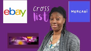 MERCARI HAS A NEW CROSSLISTING TOOL ebay mercariseller [upl. by Iveel735]