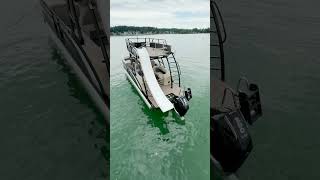 Double Decker Pontoon Boat  Harris Solstice RD 270 [upl. by Kreda559]