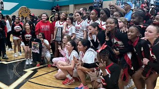 Holbrook middle school girls county champs 2024 🎥 [upl. by Aipotu]