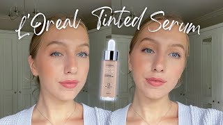 LOréal True Match Nude Plumping Tinted Serum ✨  Review  Wear Test [upl. by Massimiliano]