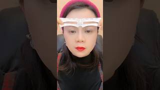 Eyebrows stencil easy eyebrows eyebrows hack makeup hack beauty tips makeup tutorials shorts [upl. by Aniale]