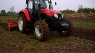 Tractor YTO X1004 con rototiller [upl. by Liamsi354]