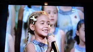 festa dei nonni piccolo coro francesca canta le tagliatelle di nonna pina [upl. by Crichton674]