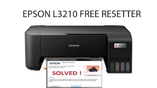 HOW TO RESET EPSON L3210 PRINTER [upl. by Eppesiug]