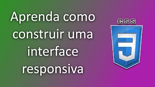 Tutorial Responsividade CSS com CSS Grid flexbox e media query [upl. by Neill177]