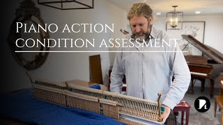 Piano action condition assessment [upl. by Lennon259]