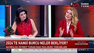 ZEYNEP TURAN TWİTBURC  OYLUM TALU İLE HAFTA SONU  2024TE BURÇLARI NELER BEKLİYOR [upl. by Yrek331]