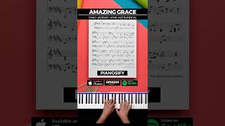 Amazing Grace Piano Tutorial with Sheet Music Instrumental Hymn Worship Music [upl. by Bowden]