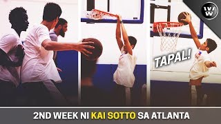 Ikalawang Linggo ni Kai Sotto sa Amerika  vs NCAA Players [upl. by Hak]