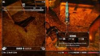 Skyrim  Como pegar a Keening  Item Único 13  Summon [upl. by Carce]