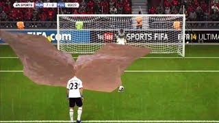 The 15 Funniest FIFA Glitches in the Games History [upl. by Albemarle]