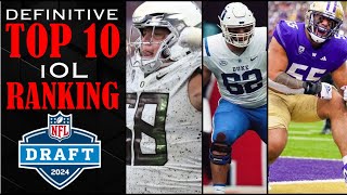 Top 10 Interior Offensive Linemen in the 2024 NFL Draft I Scouting Reports amp Highlight Reels [upl. by Ycniuqed187]