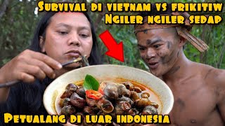 SURVIVAL DI VIETNAM BARENG SUKU PRIKITIW MAKAN ENAK [upl. by Adeirf]