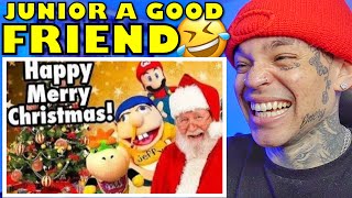 SML Movie Happy Merry Christmas reaction [upl. by Annaynek]