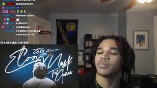 plaqueboymax Reacts to DDG  Elon Musk ft Gunna Official Audio [upl. by Rabush]