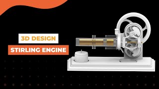 Rhombic Stirling engine [upl. by Jd]