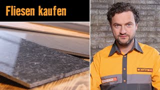 Fliesen kaufen I HORNBACH Meisterschmiede [upl. by Brantley]