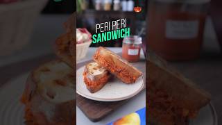 Paneer Peri Peri Sandwich  Easy amp Delicious Recipe Shorts [upl. by Zeeba131]