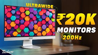 Top 5 Best Monitor Under 20000 In 2024⚡Best Gaming Monitor Under 20000🔥Best Monitor Under 20000 [upl. by Novyert]